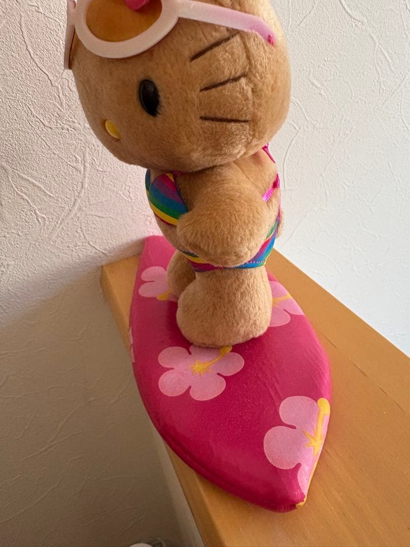 【超レア】日焼けキティ サーフィン ぬいぐるみ 2001年 新品未使用
