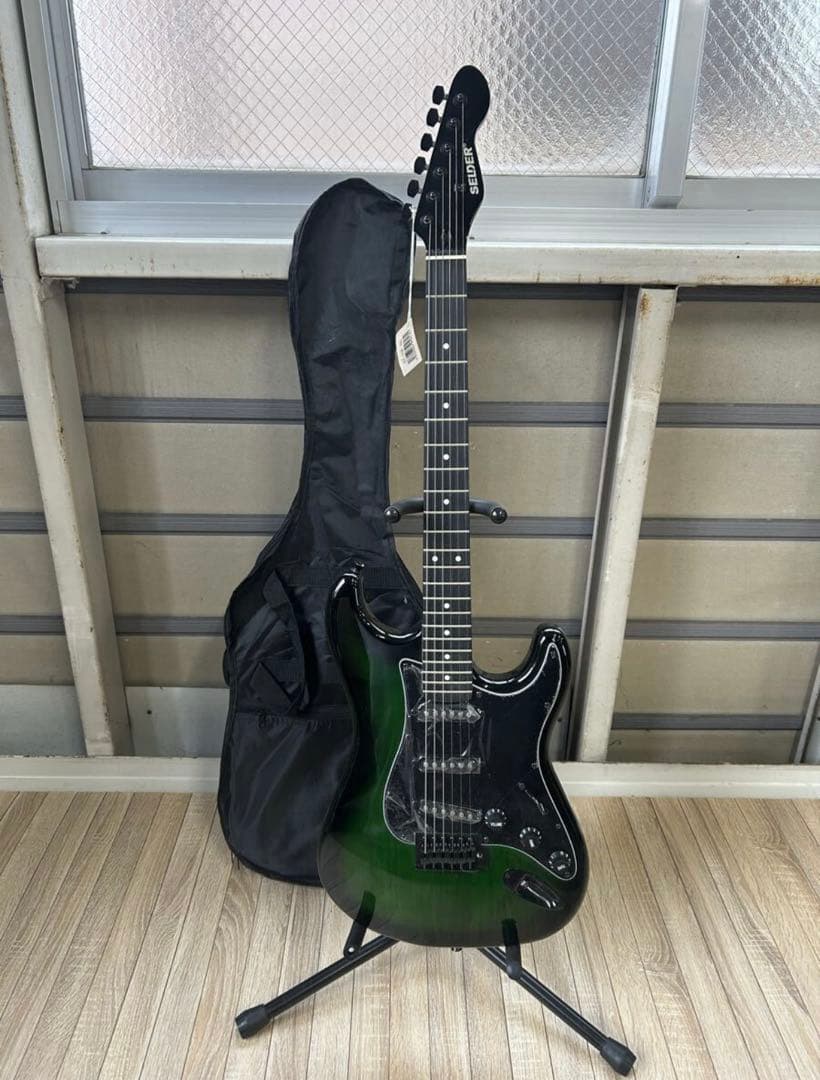 ♦︎⑥SELDER セルダー ストラトキャスター エレキギター サンバーストカラー