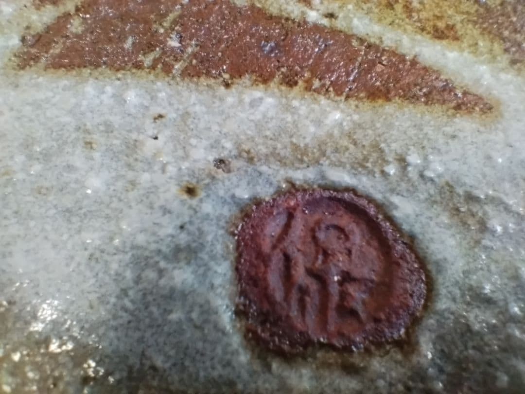 清水保孝作 清水焼 八角蓋付小物入