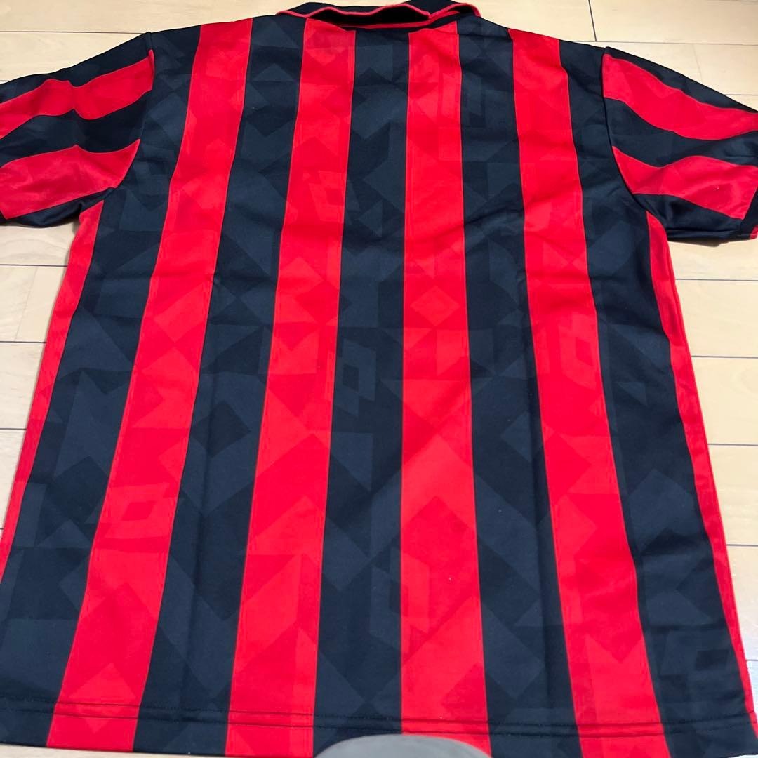 90sACミランユニフォームLotto製OPELスポンサー95-96ホームシャツ