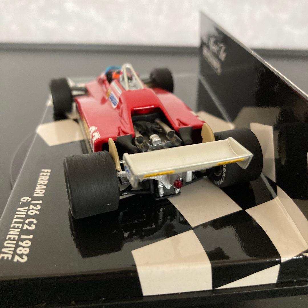 ミニチャンプス F1 フェラーリ 126C ビル ジルヌーブ