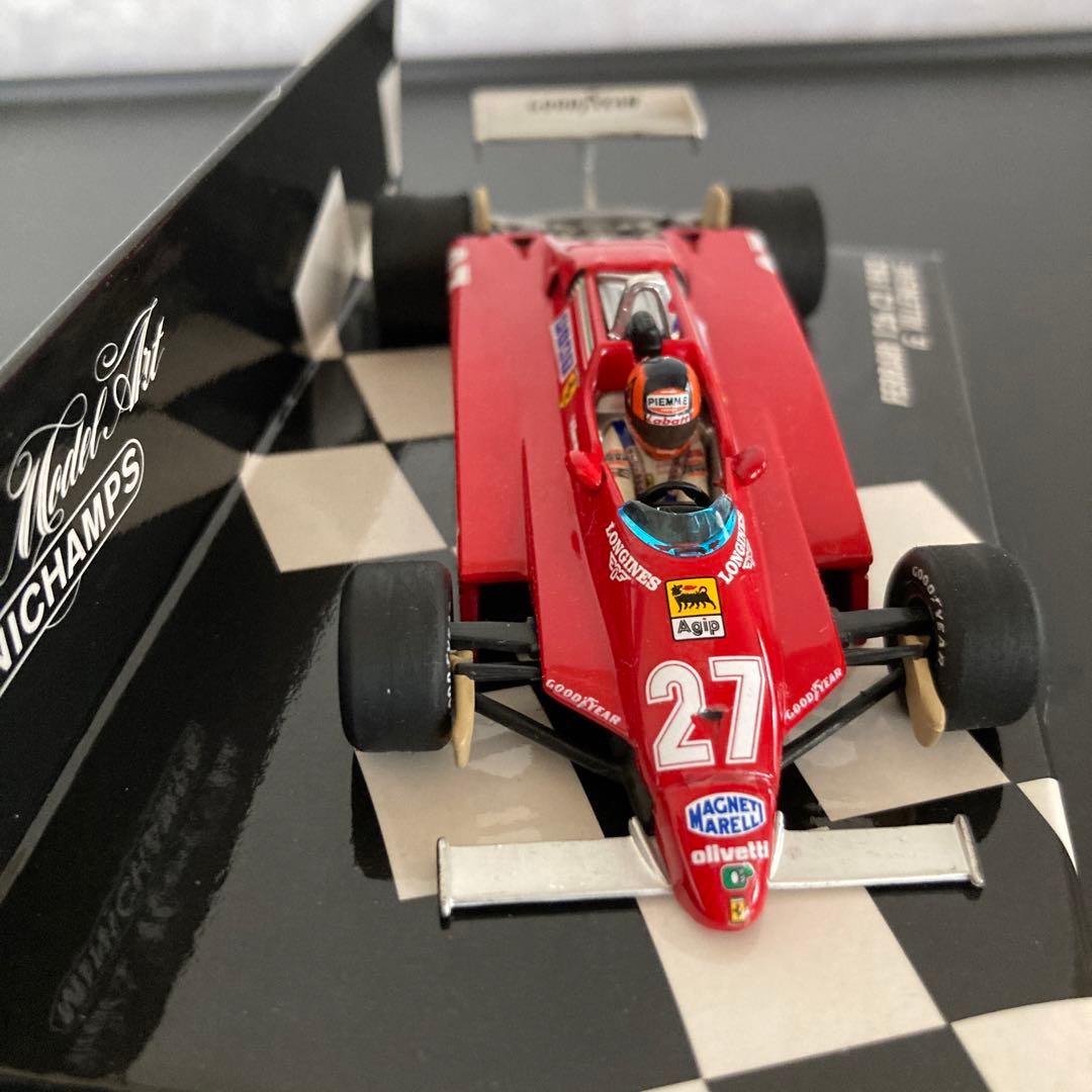 ミニチャンプス F1 フェラーリ 126C ビル ジルヌーブ