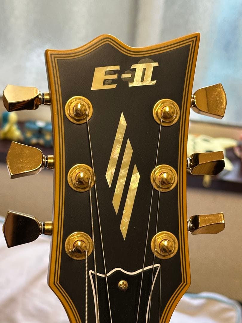 ギター ESP E-II vintage black