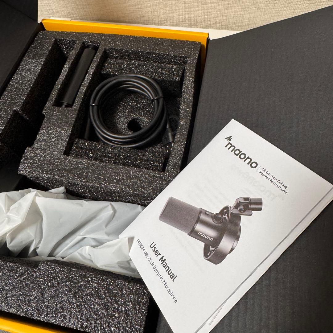 maono コンデンサーマイク USB-C/XLR接続