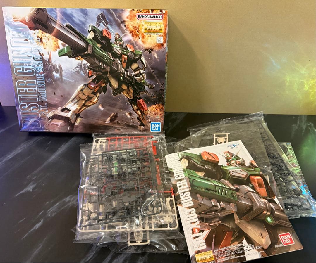 MG 1/100 イージスガンダム バスターガンダム デュエルガンダム3個セット