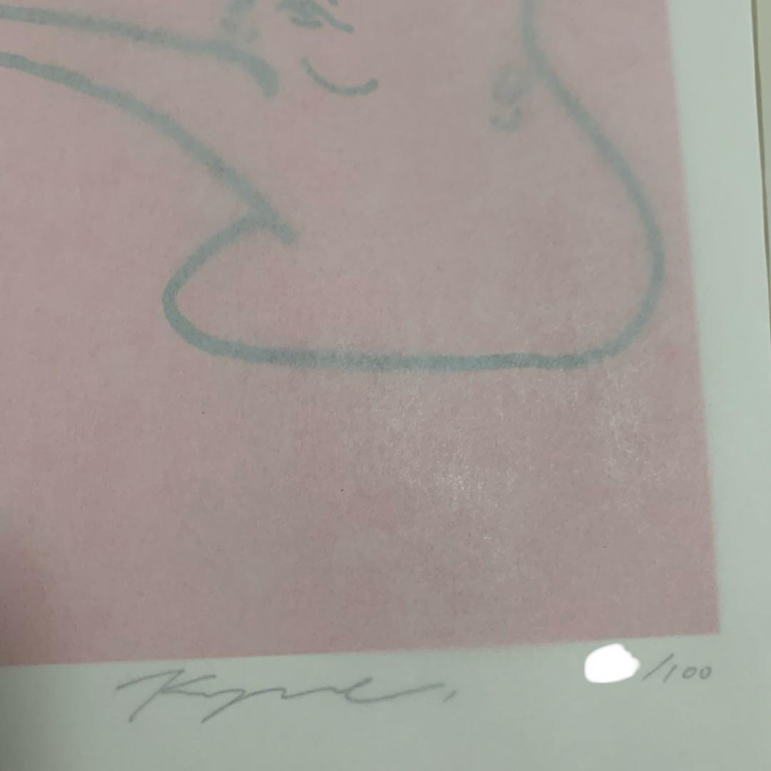 kyne シルクスクリーン Silk Screen Untitled 2023