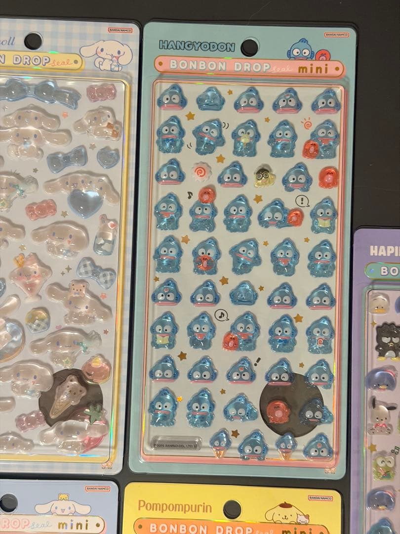 【国内正規品】 サンリオ ボンボンドロップシール 第2弾＋mini