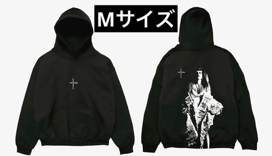 ミュージシャン Lady Gaga MAYHEM Dark Hoodie Black