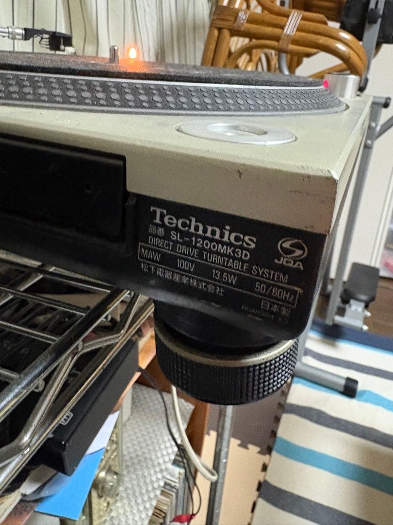 Technics テクニクス　SL-1200 MK3D ターンテーブル　タンテ