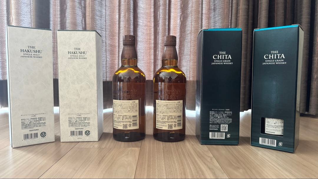 白州・山崎・知多 6本セット