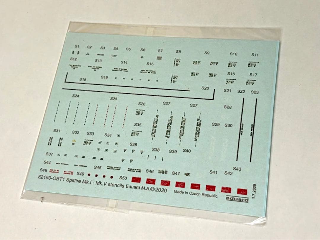 エデュアルド 1/48 スピットファイアMk.I リミテッドエディション