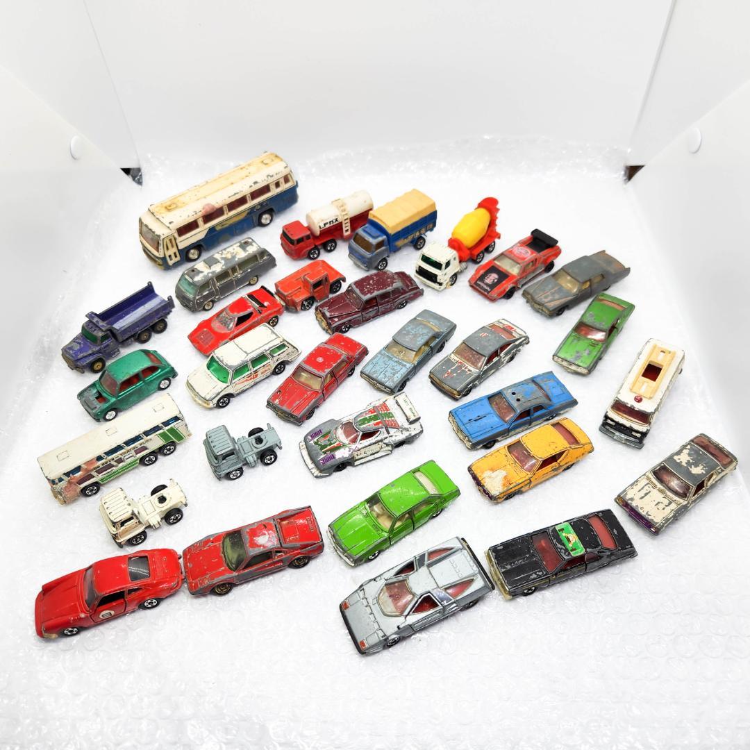 トミカ 日本製 セット ポルシェ フェラーリ 童夢 ランチア バス等 ミニカー