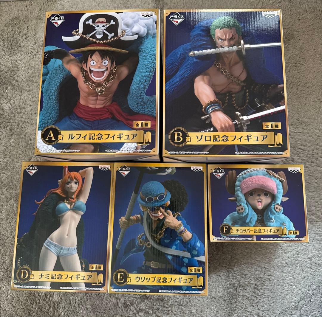 ONE PIECE 1番くじ 20Anniversary フィギュア セット