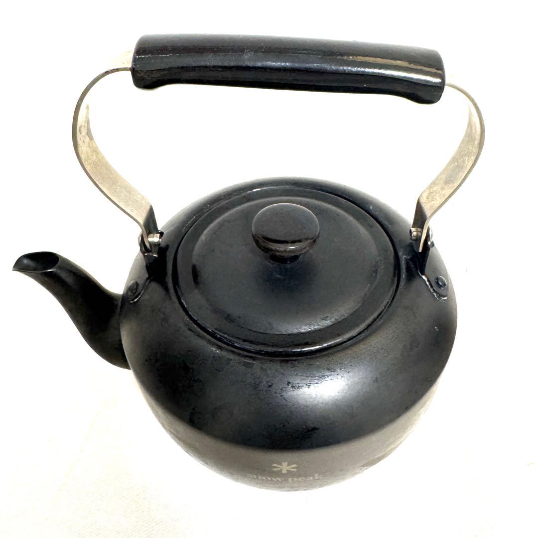 【非売品】 スノーピーク ラウンドケトル1.5 マットブラック ポイントギフト