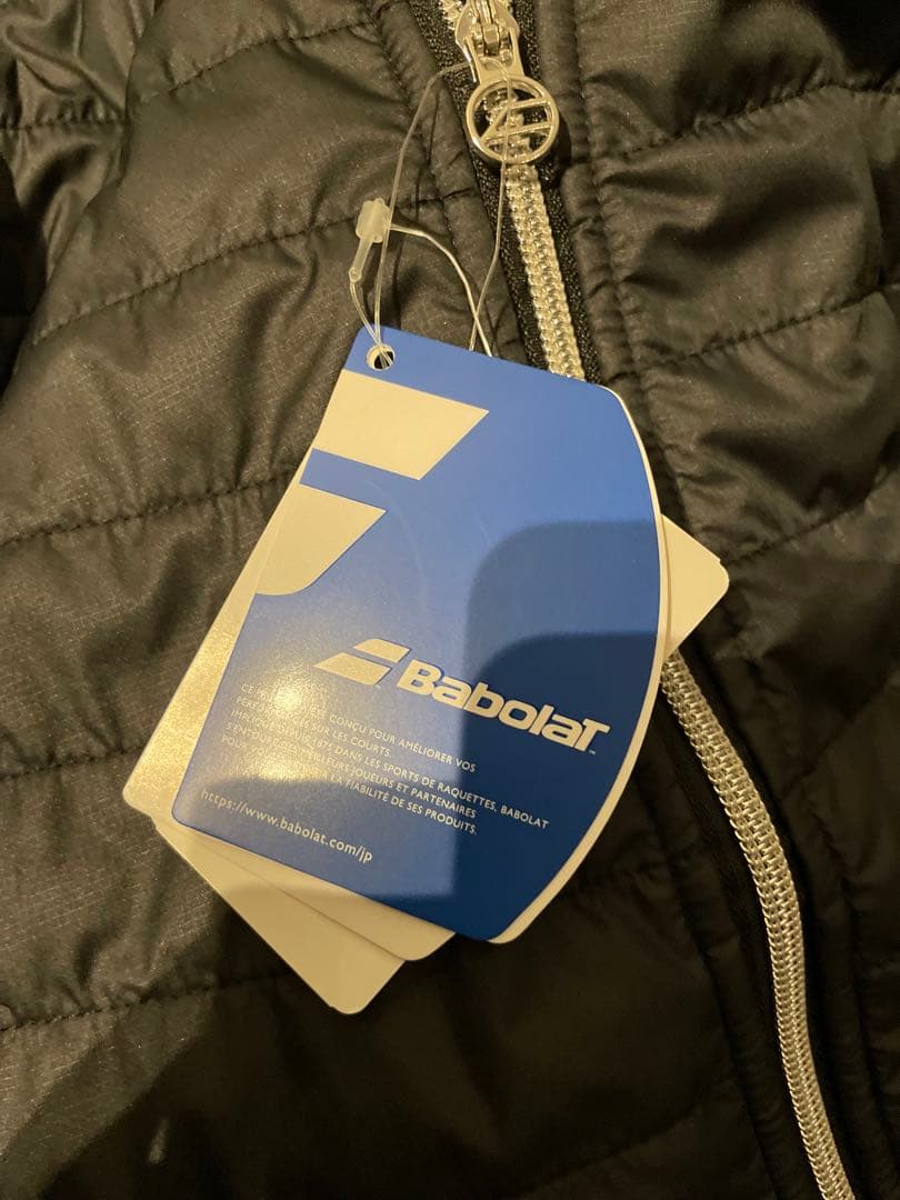 バボラ テニス 防風 保温 中綿 ウインドブレーカー サイズL 新品タグ付