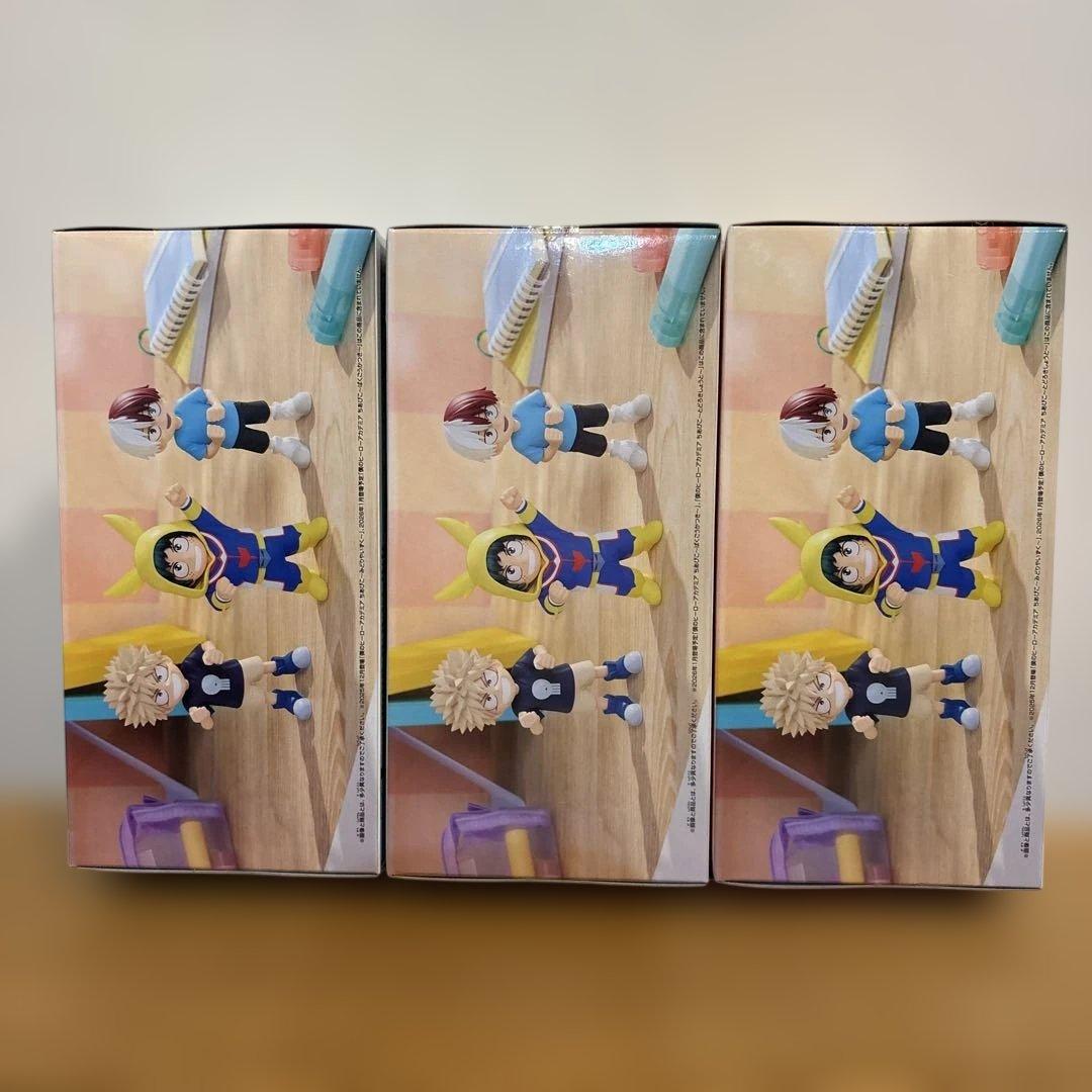 【新品未開封】 僕のヒーローアカデミア ちあぴこ 幼少期 フィギュア 3体まとめ