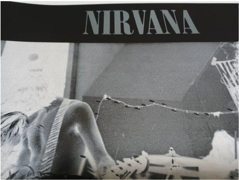 NIRVANA ニルヴァーナ ブリーチ シルクスクリーン サブポップオフィシャル