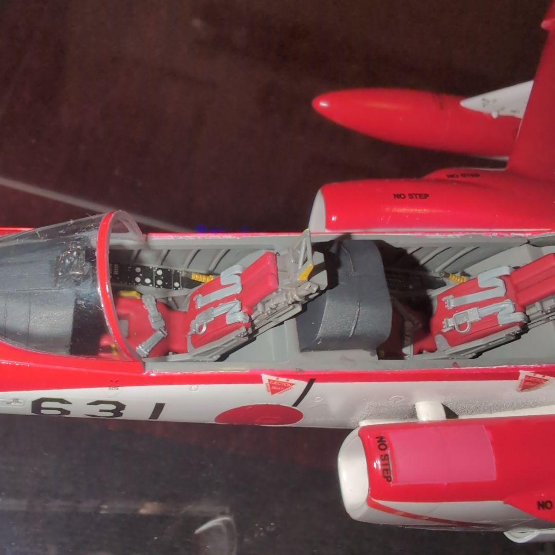 完成品 1/48 航空自衛隊 T-4 レッドドルフィン 全長30cm