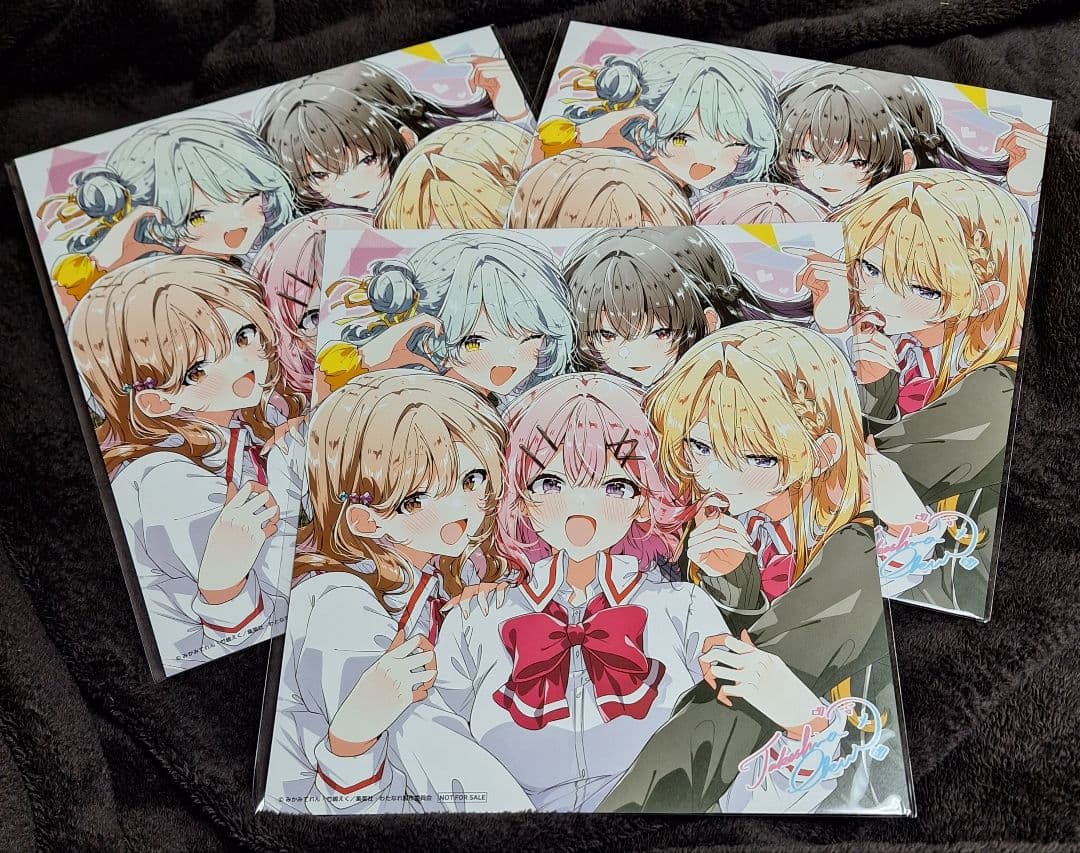 わたしが恋人になれるわけないじゃん、ムリムリ！　Blu-ray特典　色紙3枚