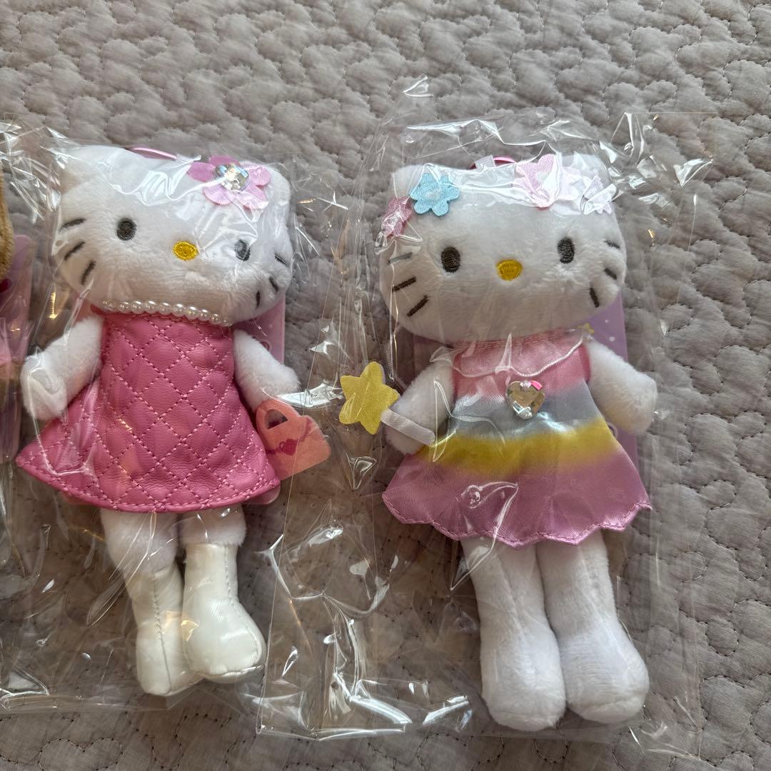 ハローキティ　スタイルアップマスコット4体セット