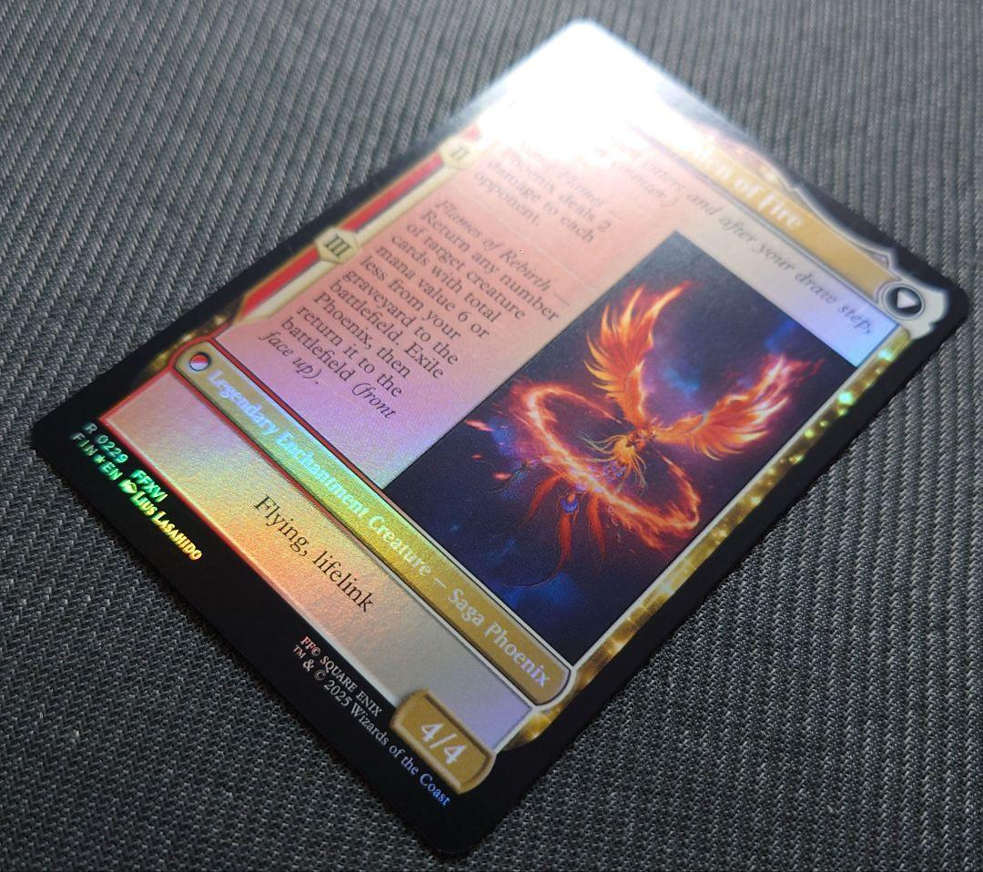 mtg 稀少エラー 反転ホロ フェニックスのドミナントジョシュア プロモFOIL