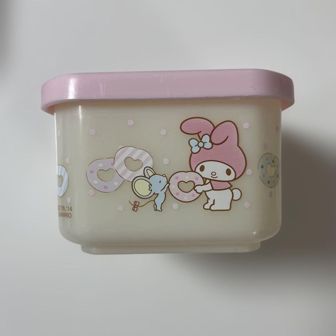 マイメロディ プラスチック容器 2個セット　2014
