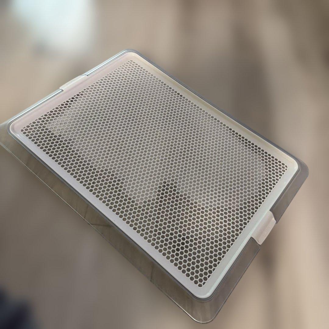 ボンビアルコン ペットレークリアメッシュ M ワイド トイレトレー 2点