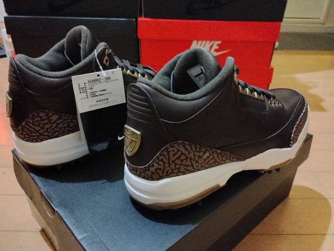NIKE JORDAN 3 GOLF PREMIUM 28.5cm 未使用