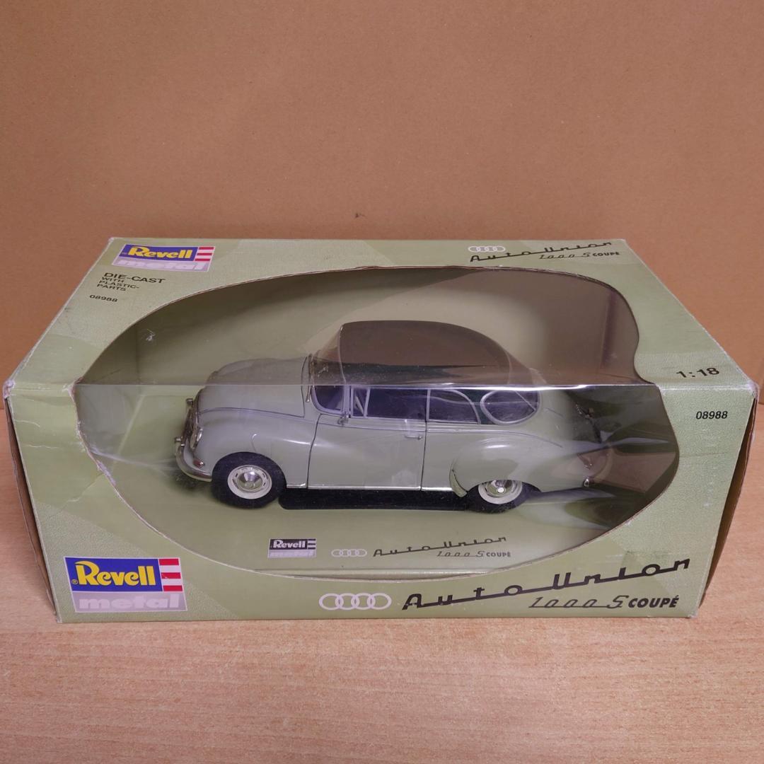 1/18 オートユニオン1000S Coupe グレー レベル製ミニカー中古