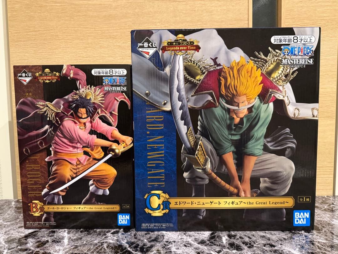 ワンピース　一番くじthe Great Legend B賞ロジャー・C賞白ひげ