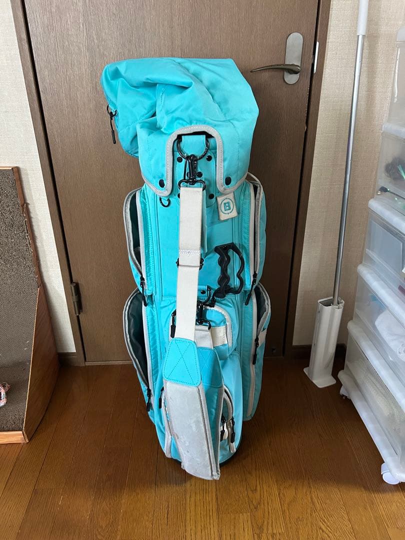Used ブリーフィング　ティファニーブルー　ゴルフバッグ・キャディバッグ