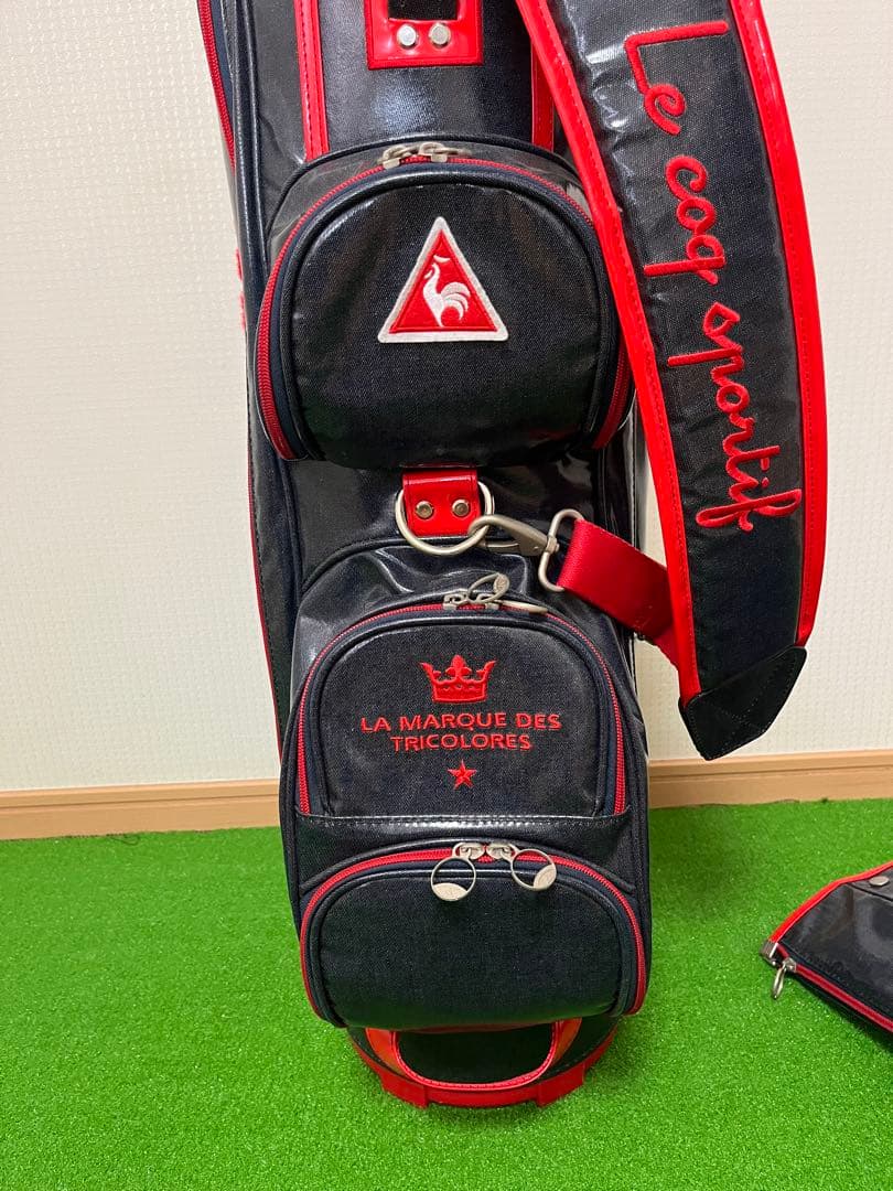 【可愛い】La coq sportif キャディバッグ レディースゴルフバッグ