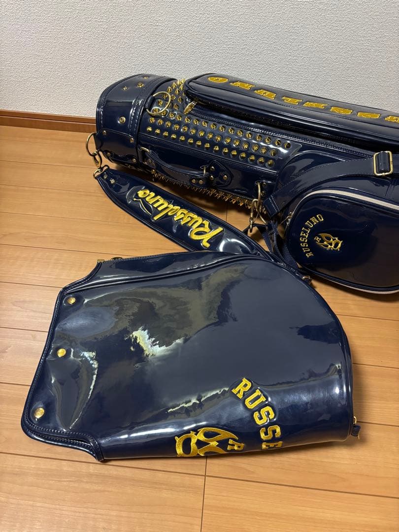 RUSSELUNO ラッセルノ スタンド式 キャディバッグ 6分割 美品 完売品