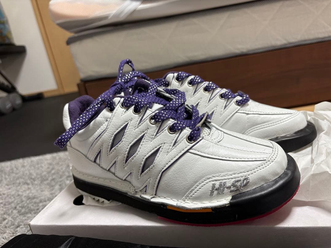 11-SP ボウリングシューズ 23.0cm ホワイト/パープル