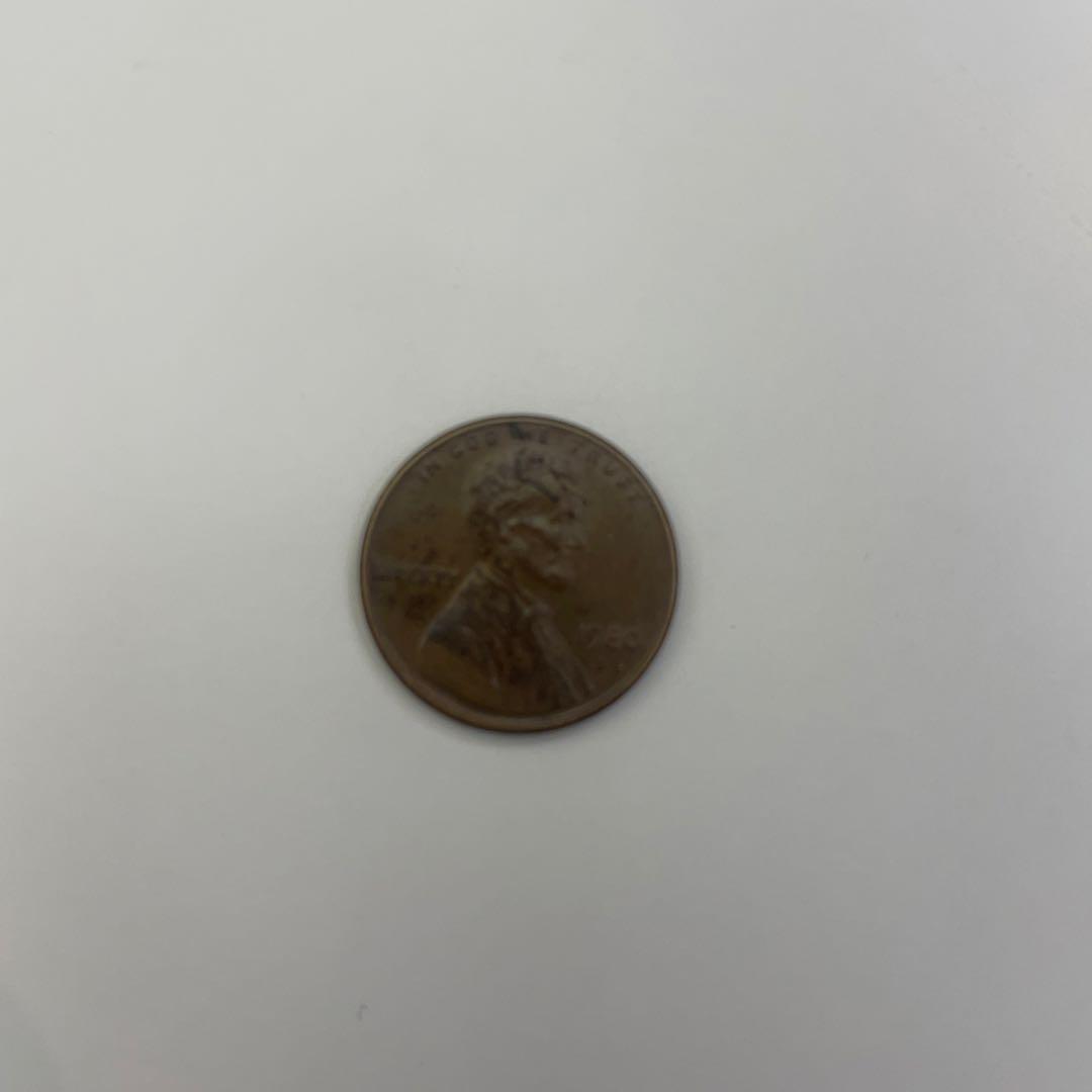 1980年 アメリカ 1セント