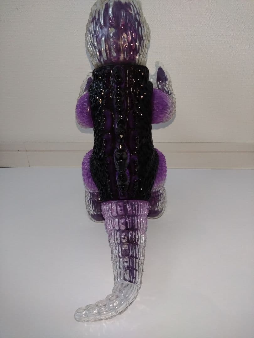 ■新品■シークレットベース ゴジラ ソフビ X-RAY パープル クリア