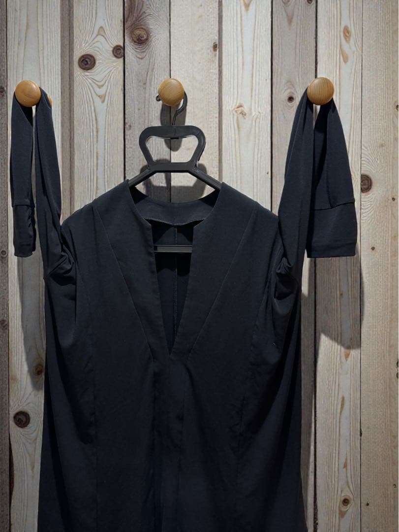 チャコット メンズ社交ダンス衣装 黒 L 共布ベルト付