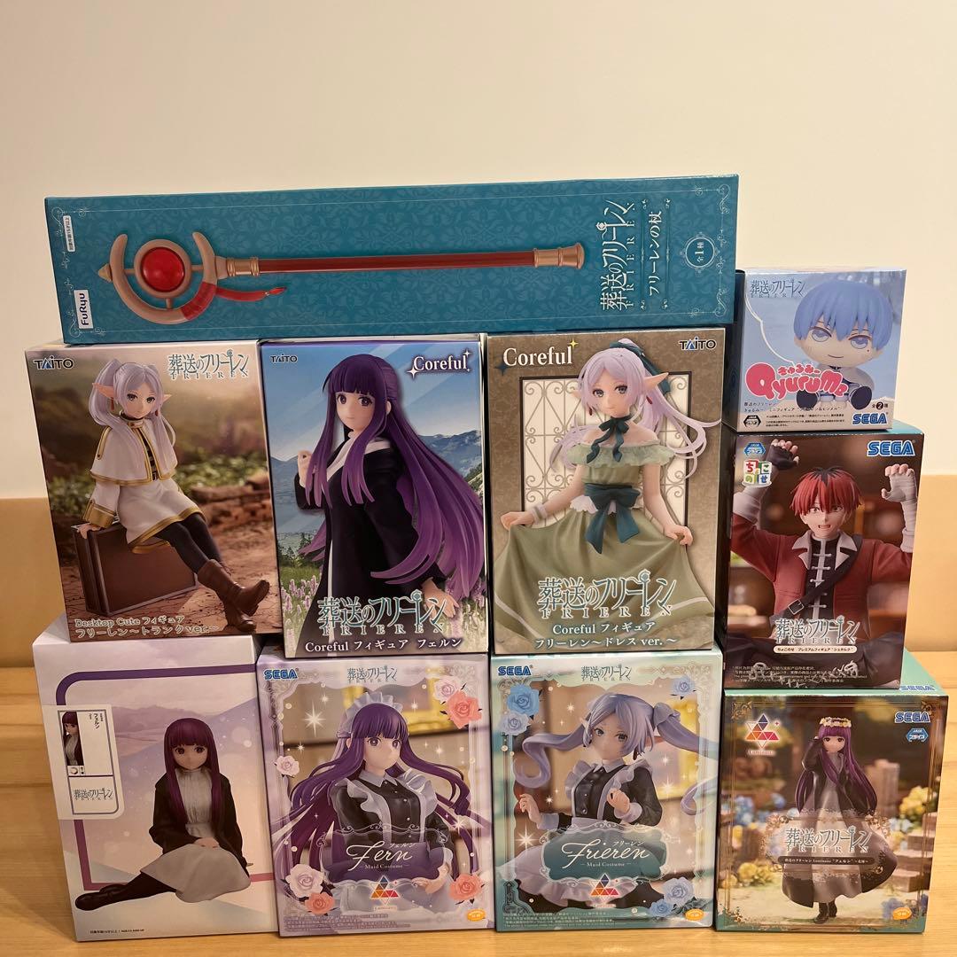 葬送のフリーレン プライズフィギュアまとめ売り ヒンメル シュタルク フェルン