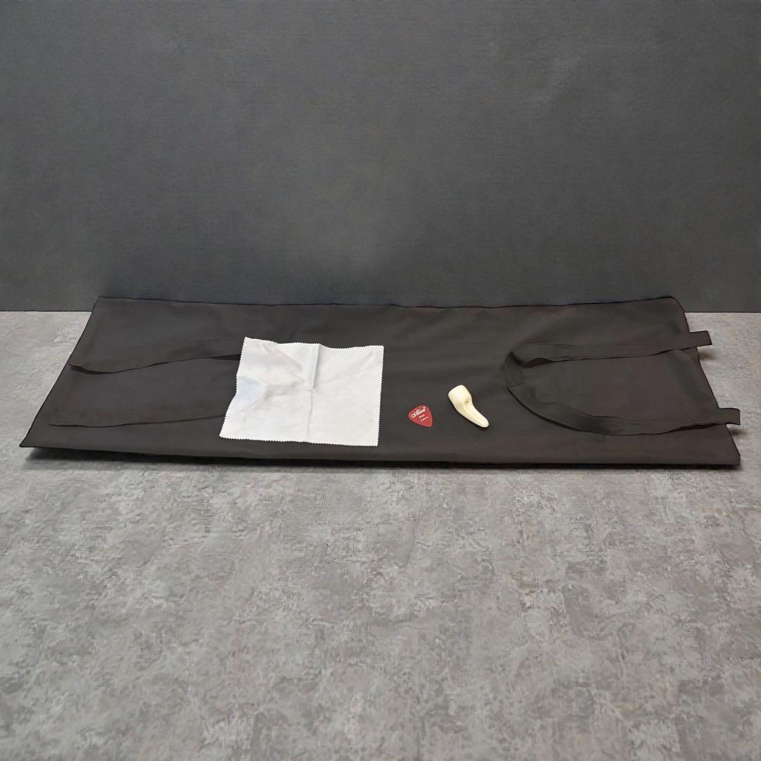 【ほぼ未使用】沖縄三線 工四合 人工皮 入門セット　蛇柄 初心者オススメ 三線