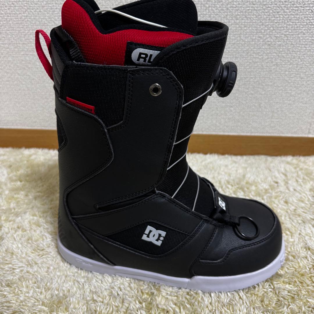 【極美品】DC SCOUT 27cm スノーボードブーツ ブラック/レッド