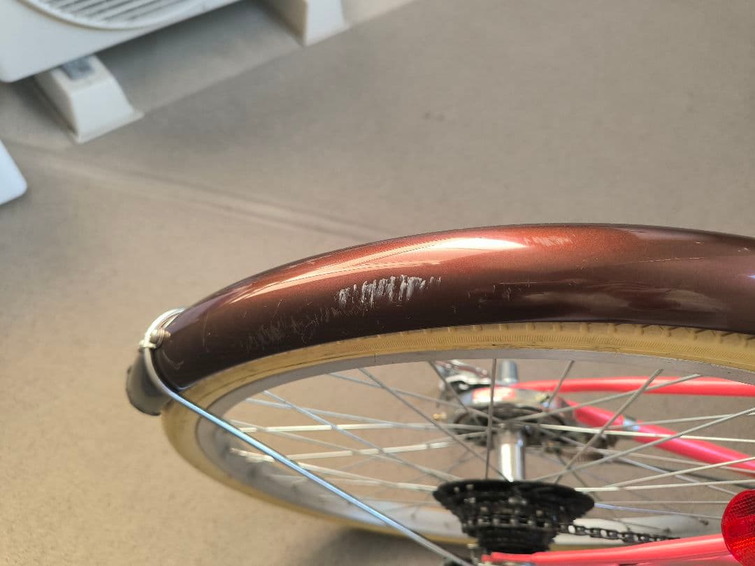 子供自転車　22インチ　シマノ6段変速