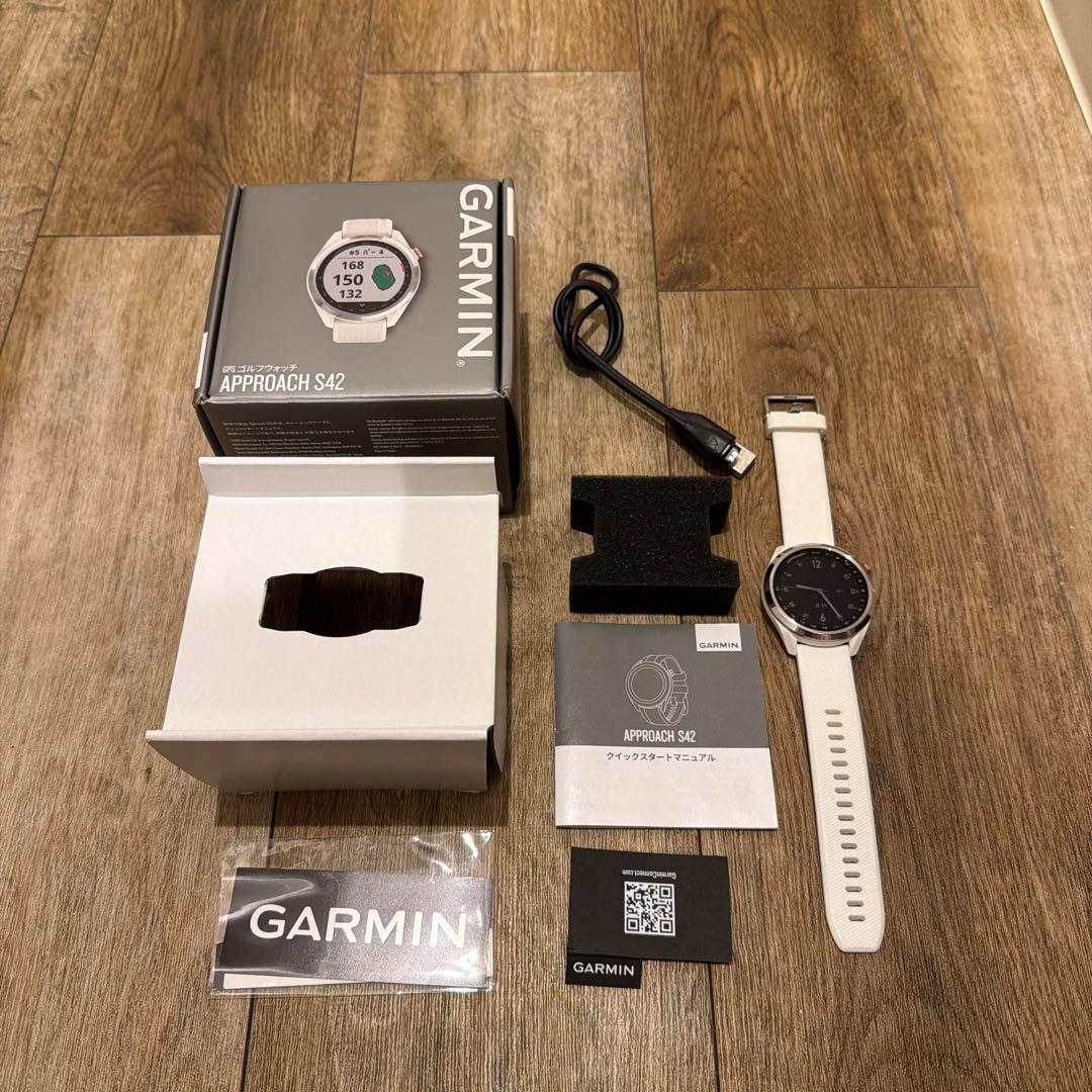 Garmin Approach S42 ホワイト GPSナビ