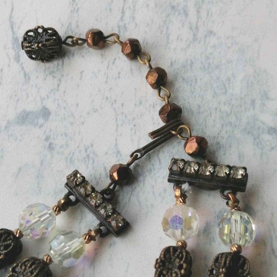 スキャパリ　ネックレス　ビンテージジュエリー