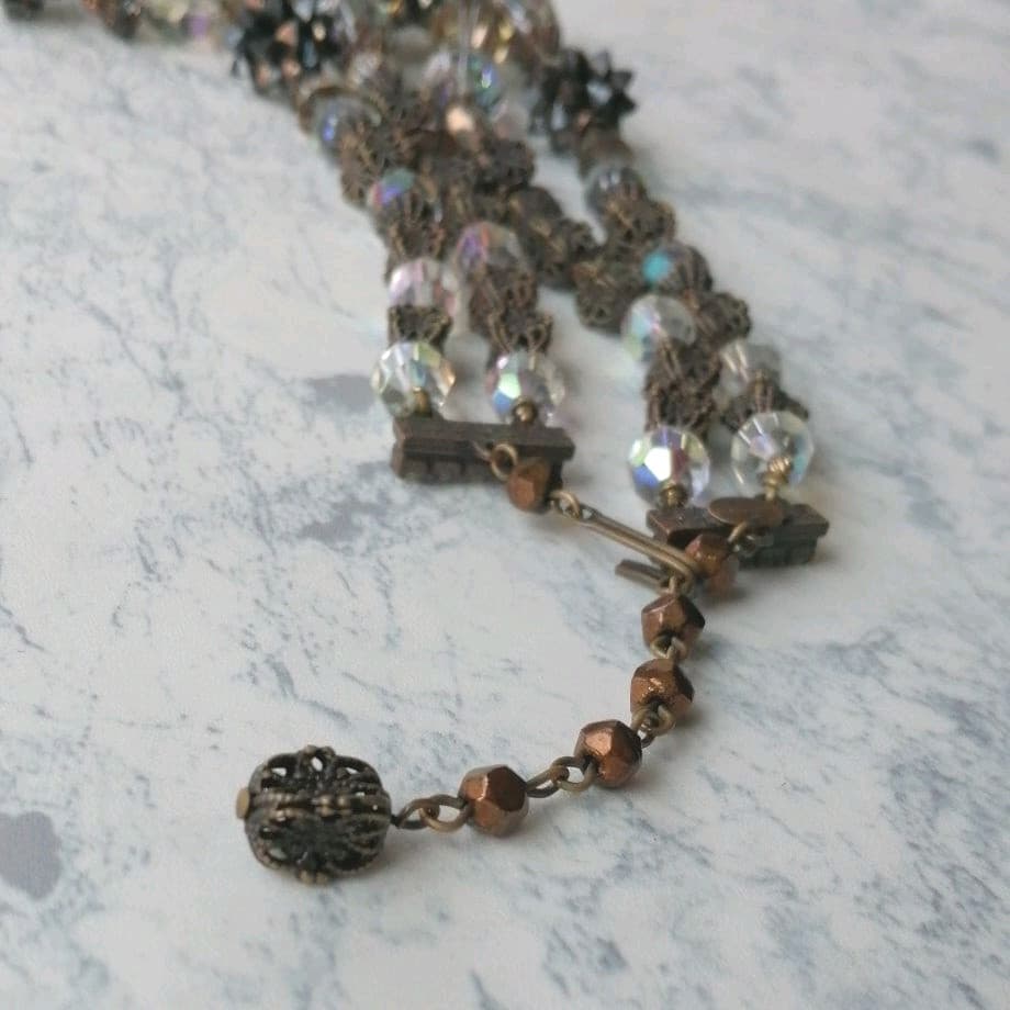 スキャパリ　ネックレス　ビンテージジュエリー