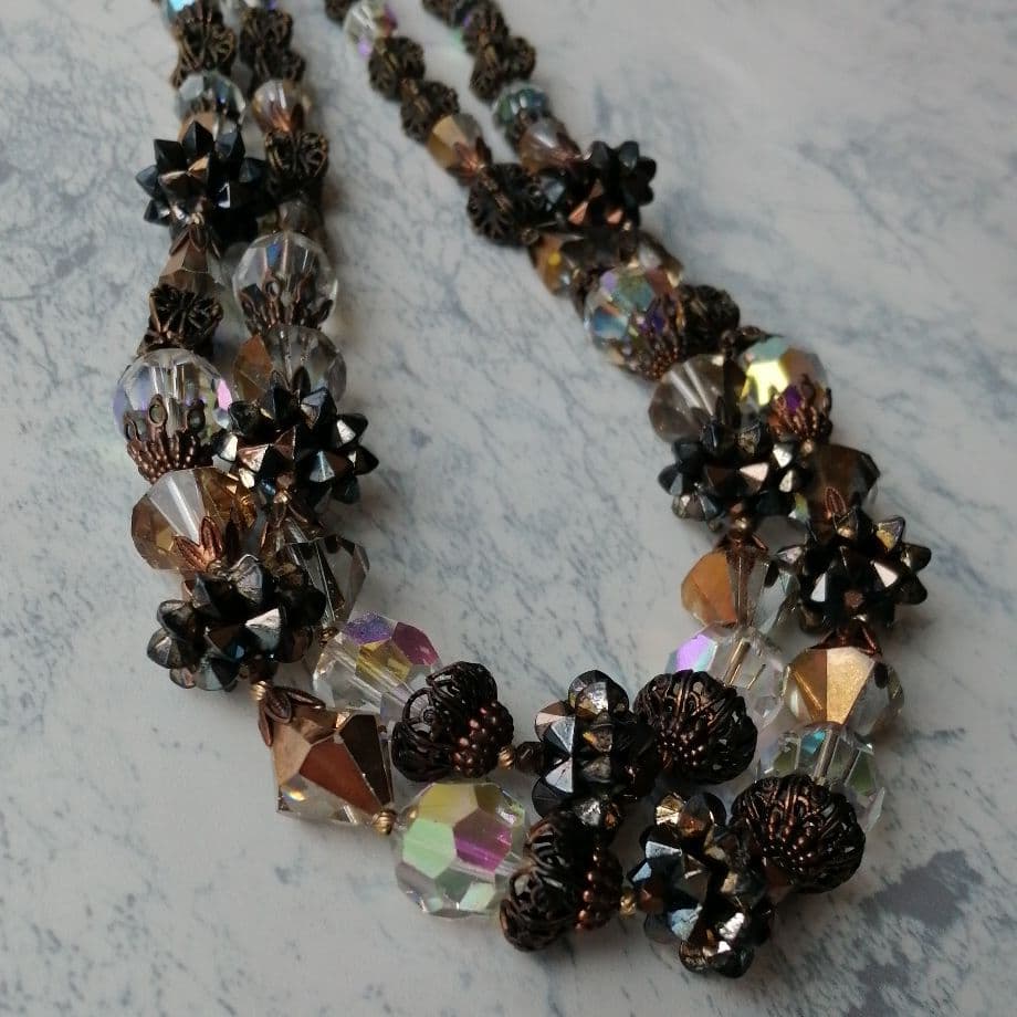 スキャパリ　ネックレス　ビンテージジュエリー