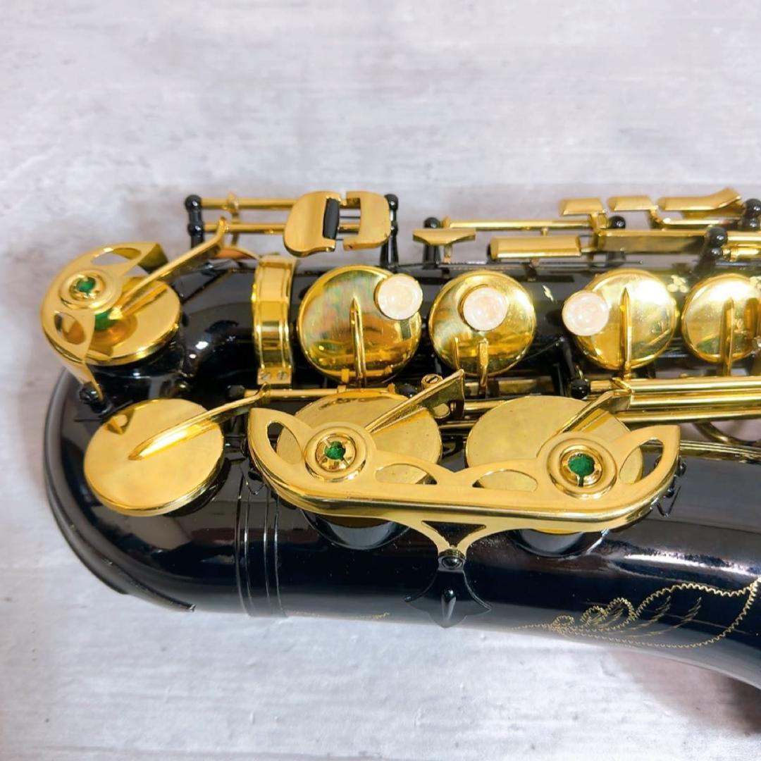 良品! アルトサックス　黒 ゴールド　管楽器　ノーブランド　ケース