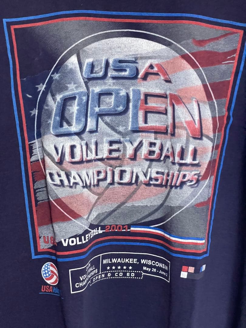 ビンテージレアUSA VOLLEYBALL CHAMPIONSHIPS T XL