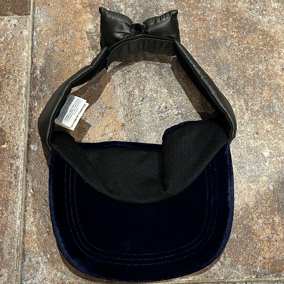 MARK&LONA サンバイザー リボン　スカル　ロゴ　レディース　ゴルフ