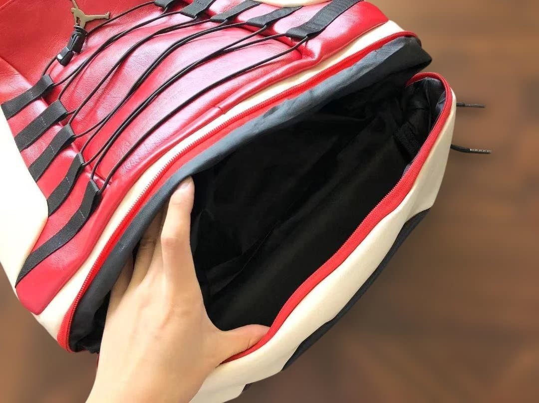 Jordan バスケットボール用バッグ レッド/ベージュ