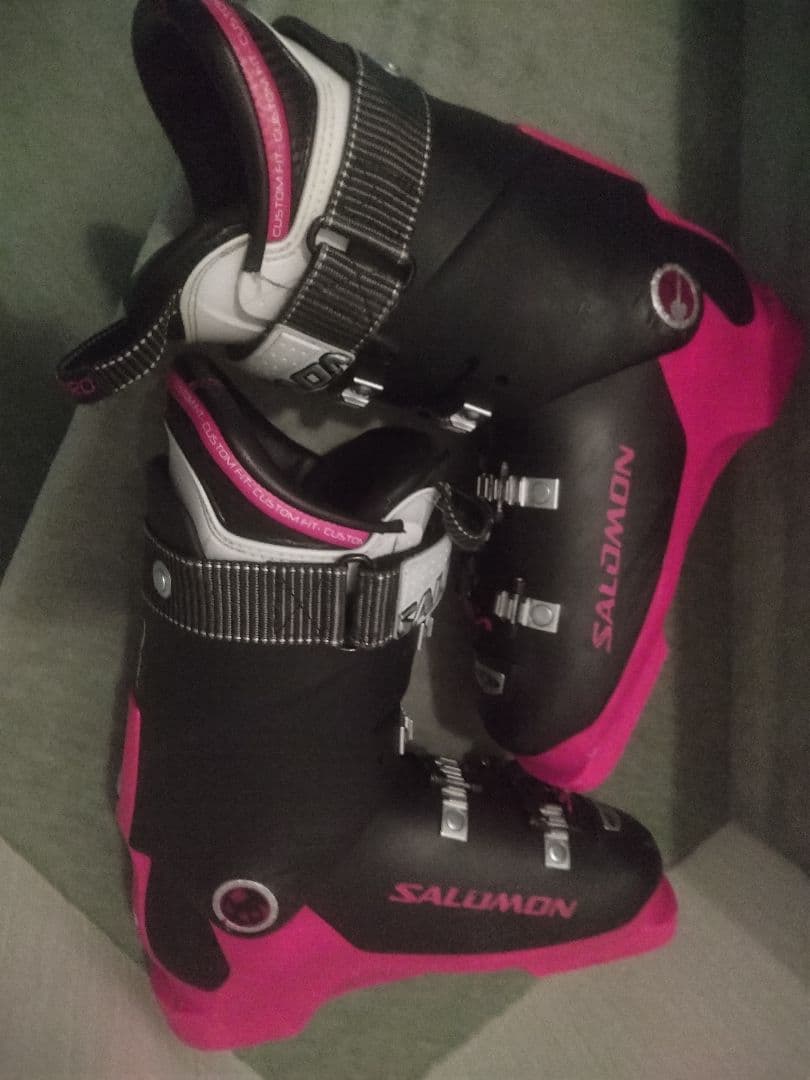 【SALOMON☆】25.0/25.5cm　スキーブーツ♪　送料無料！